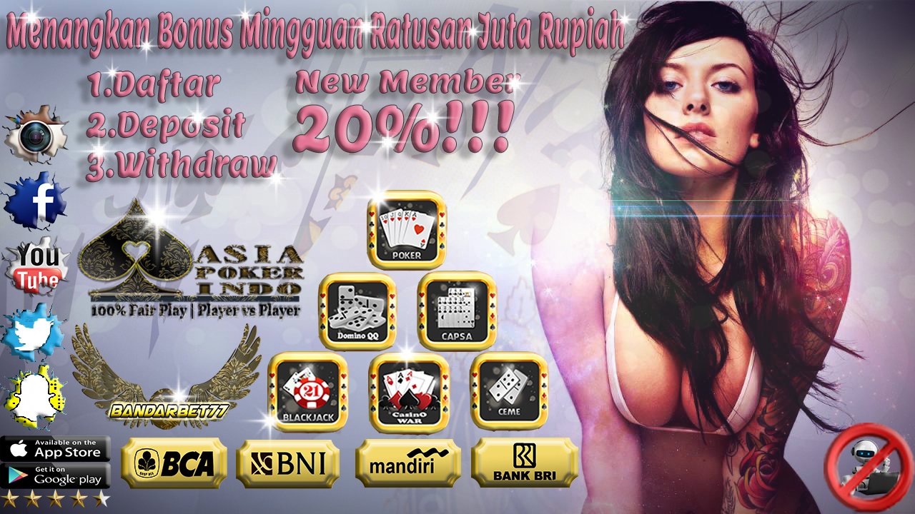 Situs Daftar Agen Resmi Poker Online Uang Asli Indonesia